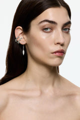 Alan Crocetti Spiral Spur Drop Ear Cuff | distal phalanx