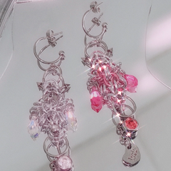 Chamber Earring / Pink