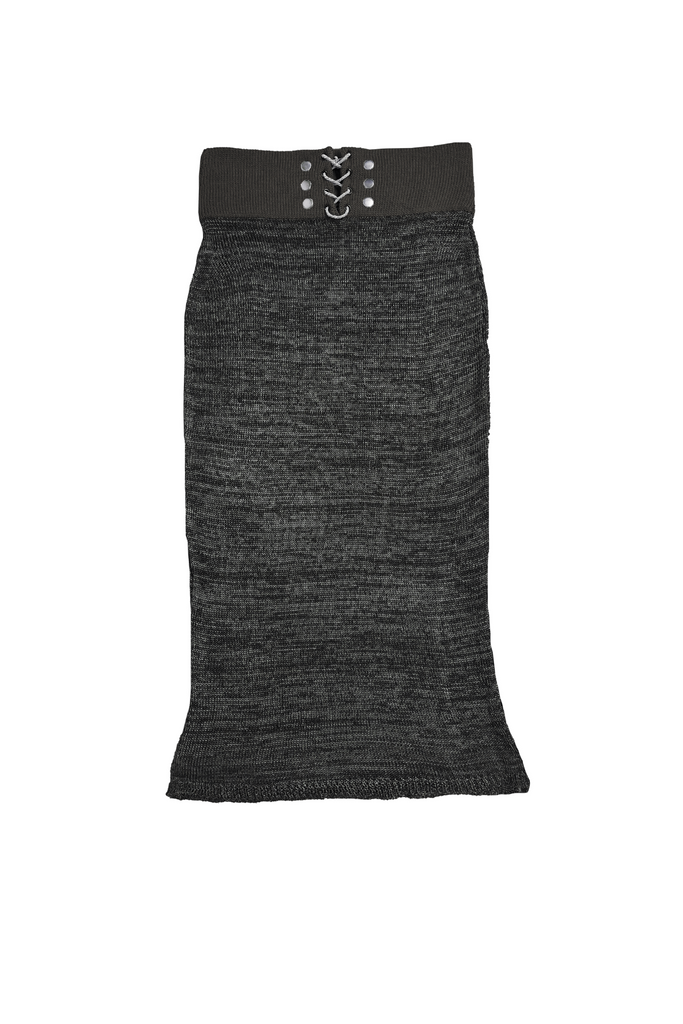 Corset Maxi Skirt / Black [LAST ONE]