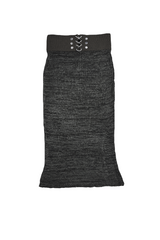 Sophie Wang Corset Maxi Skirt / Black [LAST ONE] | distal phalanx