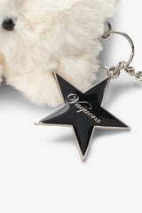 Teddy Bear Star Keychain