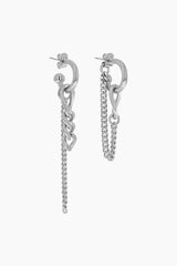 Tiko Earrings / Silver