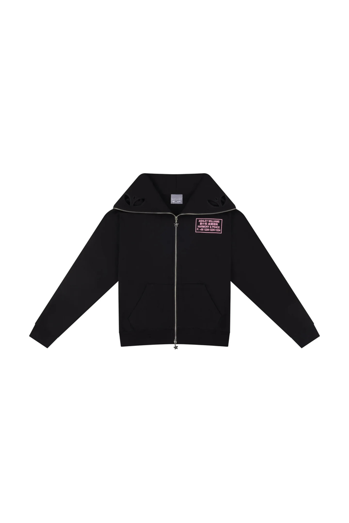 Harmony & Peace Butterfly Zip Hoodie [LAST ONE]