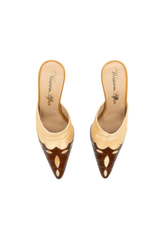 Western Affair Cowgirl Mules / Toffee | distal phalanx