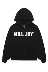 Spellout Zip Hoodie