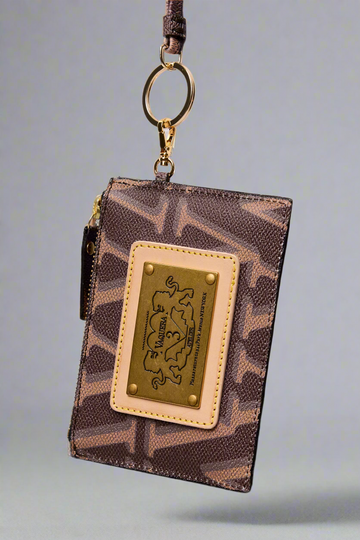 Vaquera SS25 Brown Monogram Wallet Pouch | distal phalanx