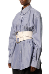 Vaquera Equestrian Belt / White [LAST ONE] | distal phalanx