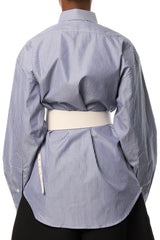 Vaquera Equestrian Belt / White [LAST ONE] | distal phalanx
