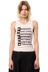 Vaquera Anagram Tank Top | distal phalanx