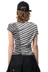 Vaquera Striped Corsage Top | distal phalanx