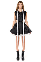 Satin Belted Tutu Dress