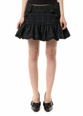 Melton Peplum Skirt [LAST ONE]