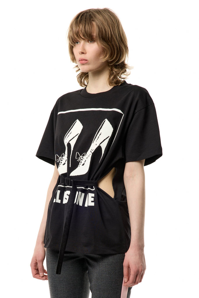 All Eyes On Me Belted T-Shirt