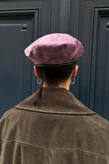 Lavender Velvet Beret [LAST ONE]