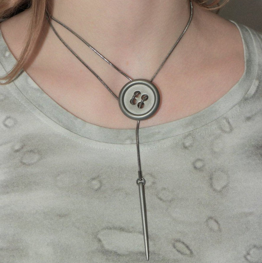 Cute as a Button Necklace