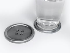 Cute as a Button Coaster