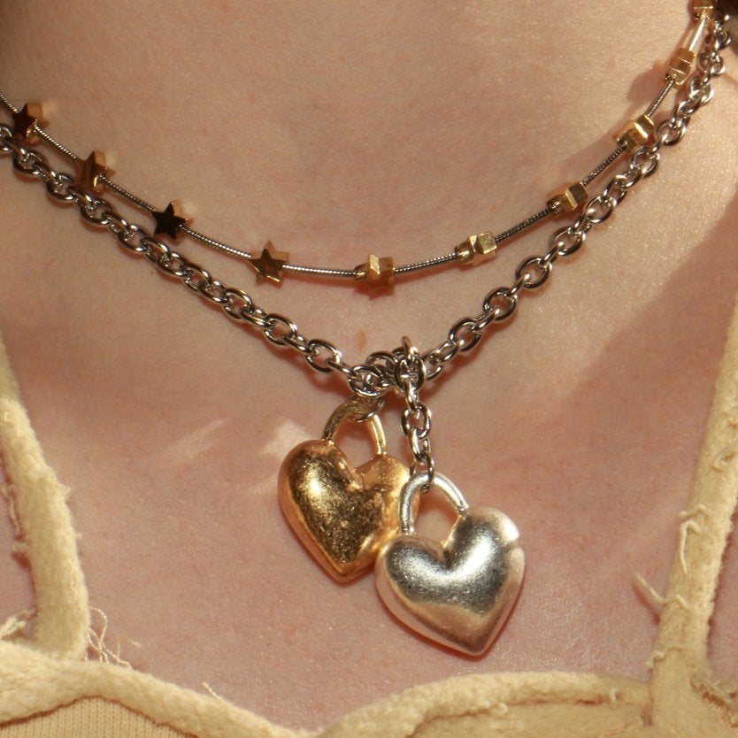 Entangled Hearts Necklace