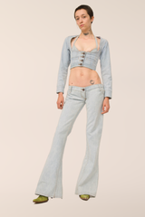 Denim Bustier Jacket [LAST ONE]