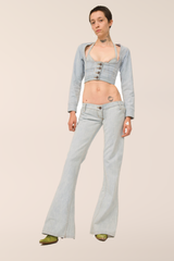 Denim Bustier Jacket [LAST ONE]