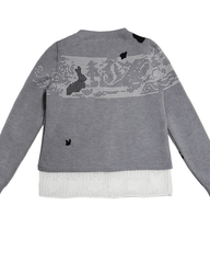 Bunny Cardigan / Black or Grey [LAST ONE]