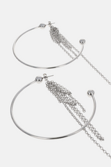 Justine Clenquet Sienna Large Hoop Earrings | distal phalanx