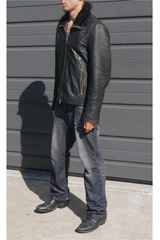 Mens Legacy Leather Jacket