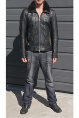 Mens Legacy Leather Jacket