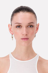 Justine Clenquet Scott Earrings | distal phalanx