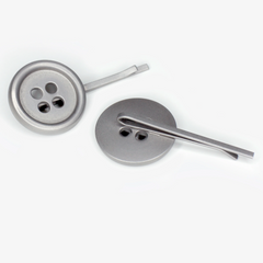 Cute as a Button Hairpins