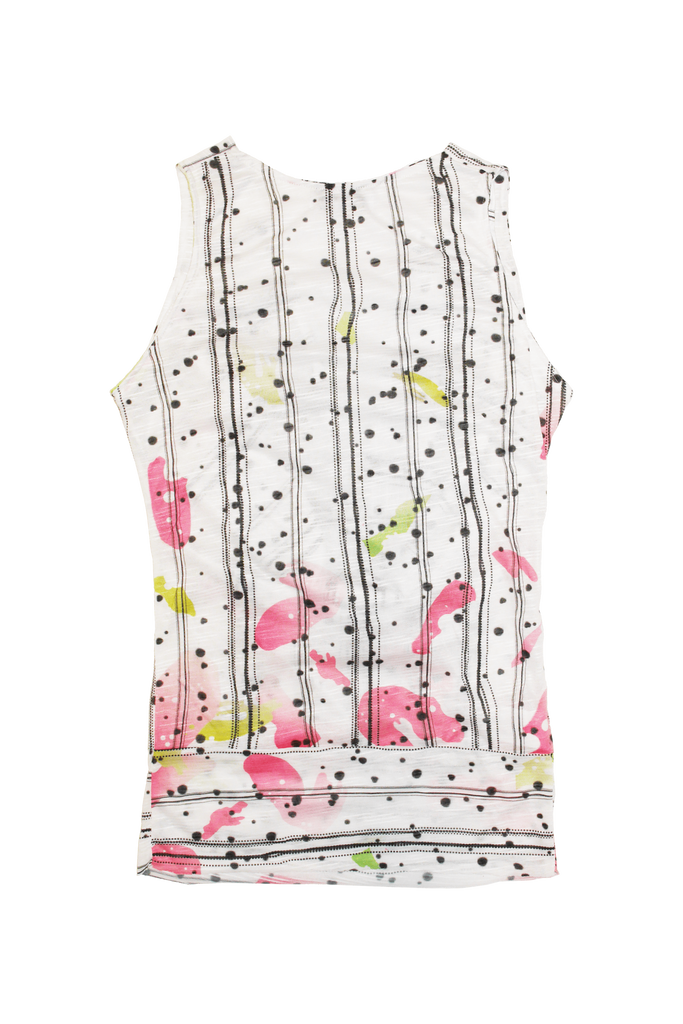 Printed Cowl Neck Top [LAST ONE]