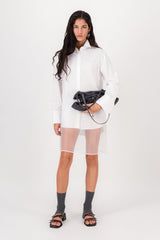 Sidney Suede Bag / Grey