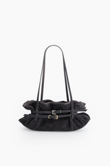 Sidney Suede Bag / Grey