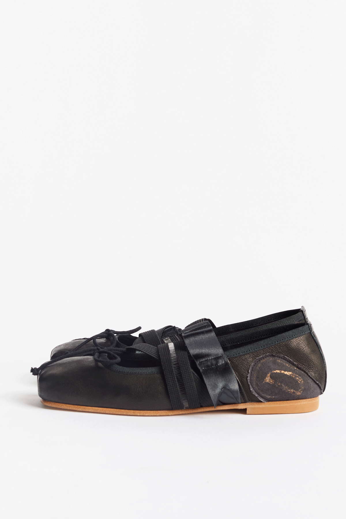 Madomorpho Ballet Flats / Black | distal phalanx
