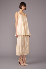 Silk Babydoll Dress