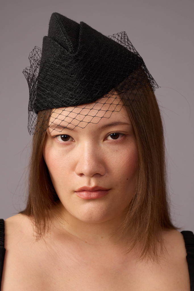Veiled Crew Hat / Black [LAST ONE]