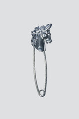 Horse Head Safety Pin