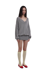 Deep Jumper / Grey Marl