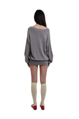 Deep Jumper / Grey Marl