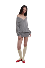 Deep Jumper / Grey Marl