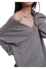 Deep Jumper / Grey Marl