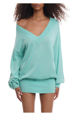 Deep Jumper / Aquamarine
