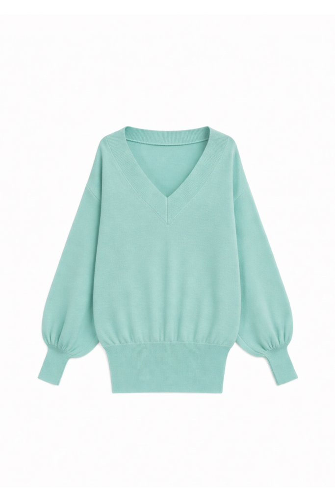Deep Jumper / Aquamarine