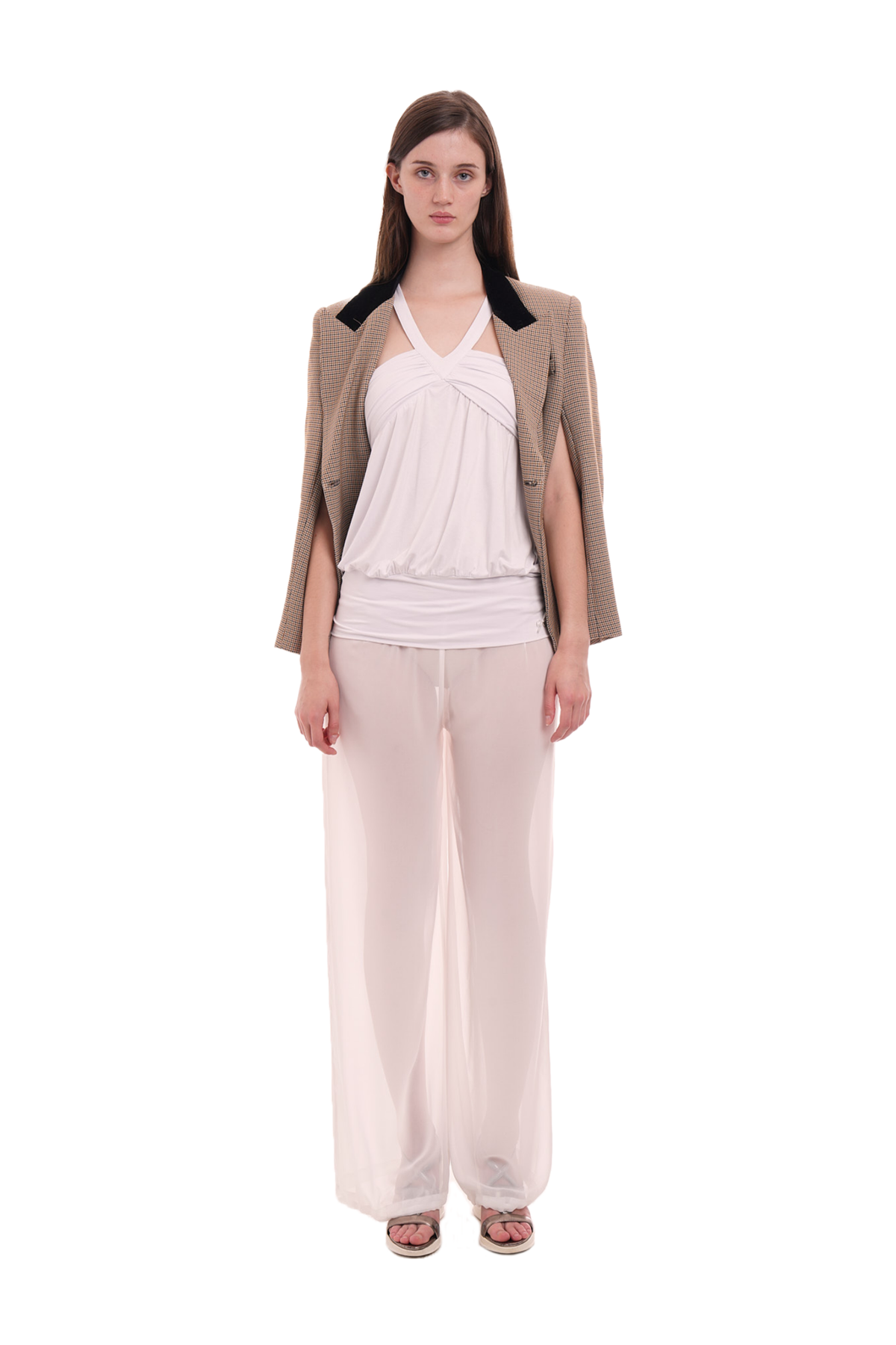 NIIHAI Tess Top / Snow | distal phalanx