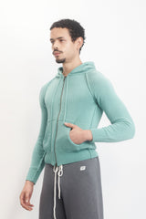 Shrunken Hoodie / Turquoise