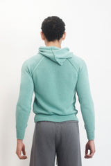 Shrunken Hoodie / Turquoise