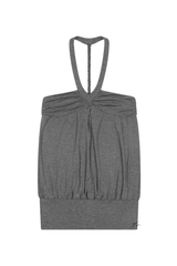 Twist Dress / Mid Grey