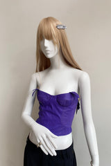 Feathered Bustier