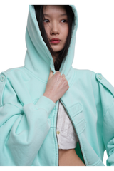 Cover Hoodie / Ice