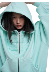 Cover Hoodie / Ice