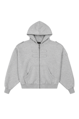 Cover Hoodie / Grey Marl